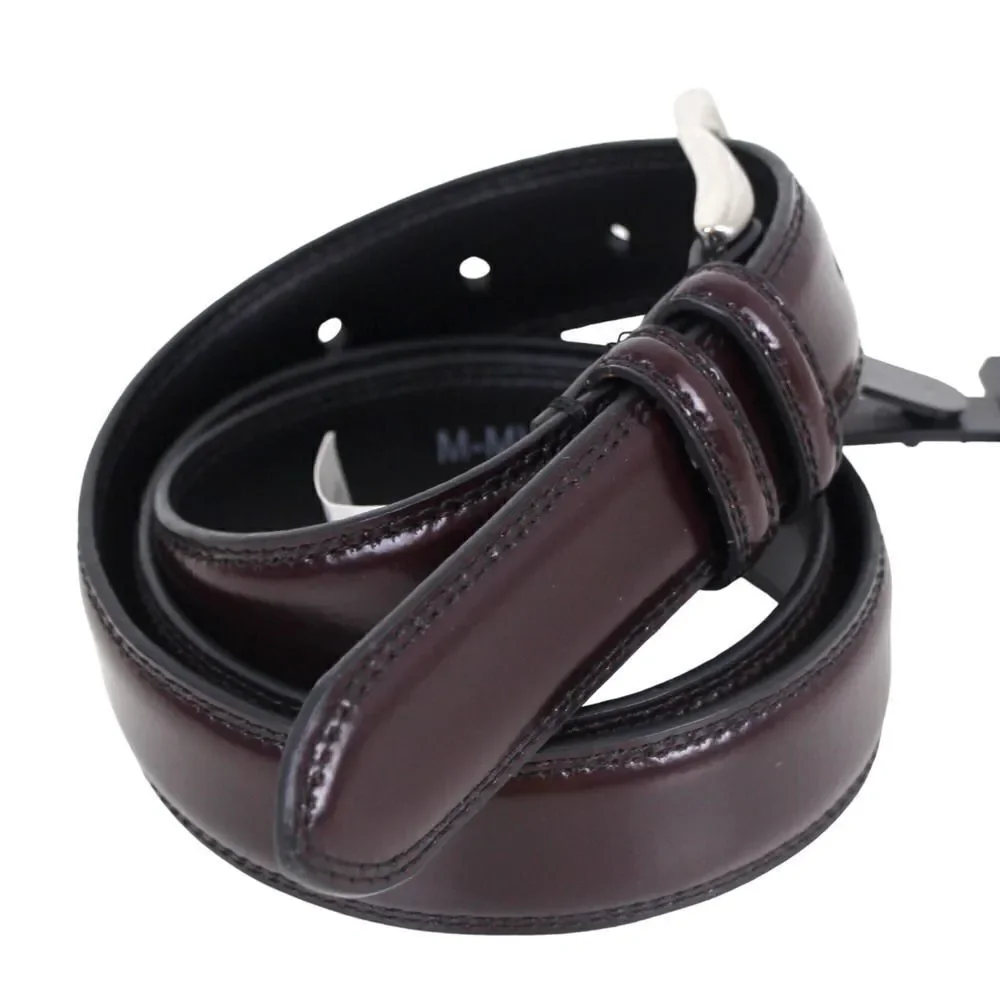 NWT Men's Wearhous BROWN GENUINE LEATHER 1 1/4